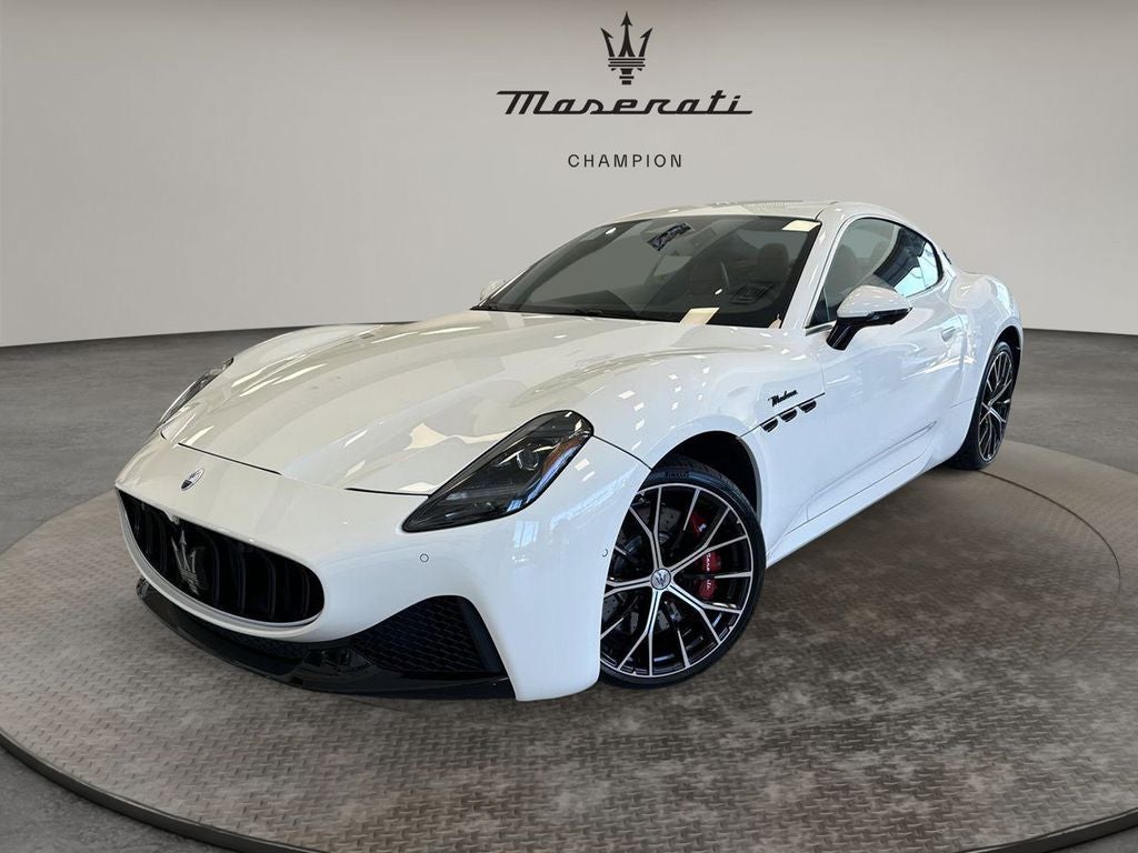 2024 Maserati GranTurismo Modena in White — front three-quarter view
